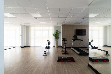 Apartamento para alugar com 82m², 2 quartos e 2 vagas Apartamento para alugar com 82m², 2 quartos e 2 vagasÁrea comum - Academia
