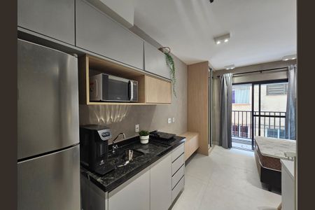 Studio à venda com 23m², 1 quarto e sem vagaCozinha