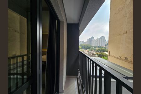 Studio à venda com 23m², 1 quarto e sem vagaVaranda