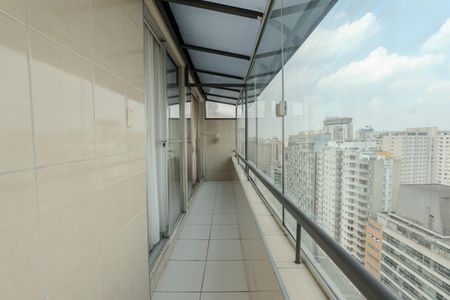 Apartamento à venda com 48m², 1 quarto e sem vagaVaranda da Sala/Quarto
