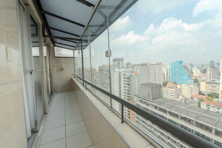 Apartamento à venda com 48m², 1 quarto e sem vagaVaranda da Sala/Quarto