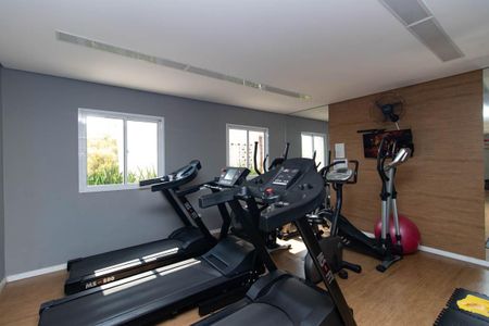 Apartamento à venda com 42m², 2 quartos e 1 vaga Apartamento à venda com 42m², 2 quartos e 1 vagaÁrea comum - Academia