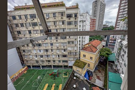 Vista do Quarto de kitnet/studio para alugar com 1 quarto, 16m² em Botafogo, Rio de Janeiro