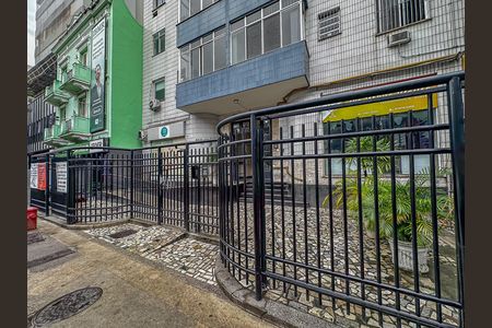 Fachada de kitnet/studio para alugar com 1 quarto, 16m² em Botafogo, Rio de Janeiro