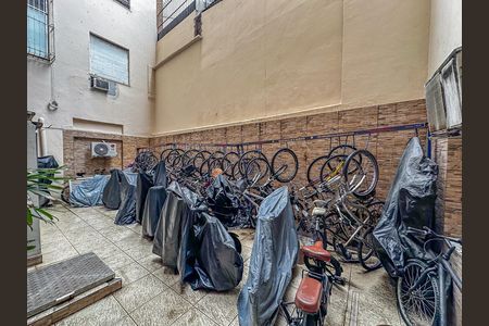 Área comum de kitnet/studio para alugar com 1 quarto, 16m² em Botafogo, Rio de Janeiro