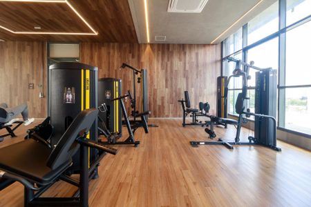 Studio para alugar com 24m², 1 quarto e sem vaga Studio para alugar com 24m², 1 quarto e sem vagaÁrea comum - Academia