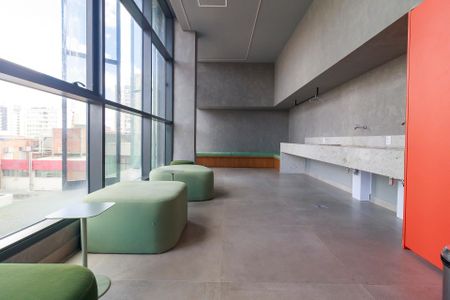 Studio para alugar com 24m², 1 quarto e sem vaga Studio para alugar com 24m², 1 quarto e sem vagaLavanderia