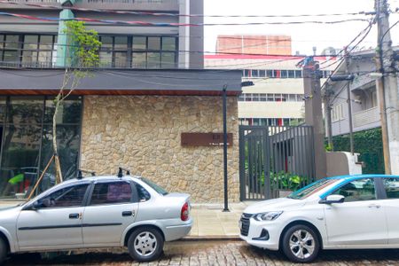 Studio para alugar com 24m², 1 quarto e sem vaga Studio para alugar com 24m², 1 quarto e sem vagaFachada
