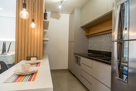 Studio para alugar com 32m², 1 quarto e sem vaga Studio para alugar com 32m², 1 quarto e sem vagaCozinha