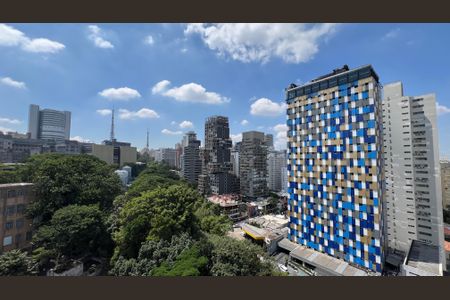 Studio para alugar com 28m², 1 quarto e sem vagaVaranda