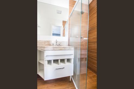 Casa de condomínio à venda com 160m², 3 quartos e sem vagaBanheiro da Suíte