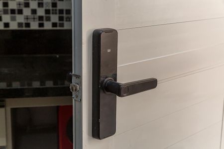 Studio para alugar com 24m², 1 quarto e sem vaga Studio para alugar com 24m², 1 quarto e sem vagaCozinha - Fechadura