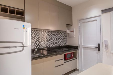 Studio para alugar com 24m², 1 quarto e sem vaga Studio para alugar com 24m², 1 quarto e sem vagaCozinha