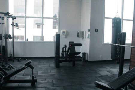 Apartamento para alugar com 56m², 1 quarto e 2 vagas Apartamento para alugar com 56m², 1 quarto e 2 vagasAcademia