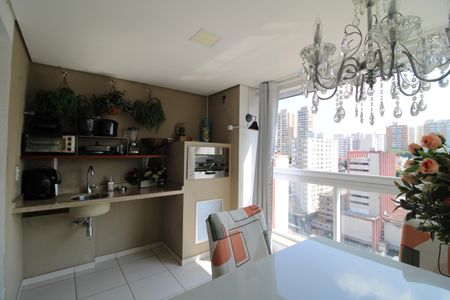 Apartamento à venda com 136m², 3 quartos e 3 vagasSala - Varanda