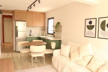 Apartamento para alugar com 38m², 1 quarto e 1 vagaSala e Cozinha Integrada