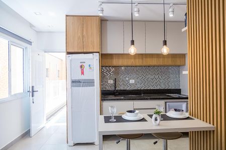 Studio para alugar com 32m², 1 quarto e sem vaga Studio para alugar com 32m², 1 quarto e sem vagaCozinha