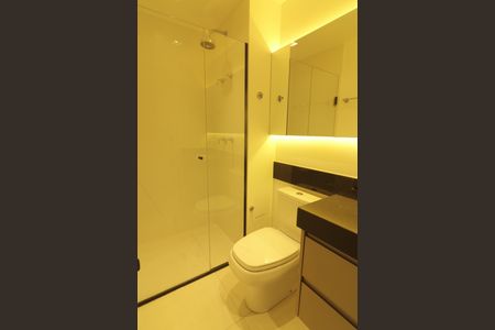 Apartamento para alugar com 61m², 2 quartos e 1 vagaDetalhe do Banheiro da Suite