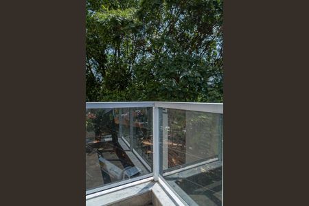 Studio para alugar com 32m², 1 quarto e sem vagaVaranda