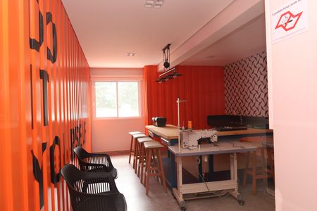 Apartamento à venda com 46m², 2 quartos e 1 vagaÁrea comum - Oficina