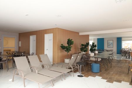 Apartamento à venda com 46m², 2 quartos e 1 vagaÁrea comum - Salão de festas