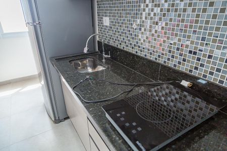 Studio para alugar com 32m², 1 quarto e sem vaga Studio para alugar com 32m², 1 quarto e sem vagaCozinha