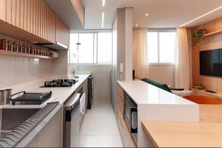 Apartamento à venda com 40m², 2 quartos e sem vagaCozinha Americana