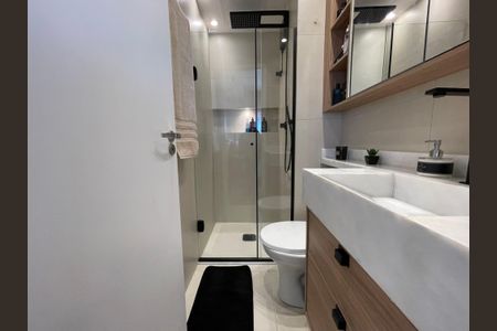 Apartamento à venda com 31m², 1 quarto e sem vagaBanheiro da Suíte