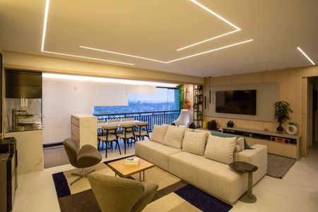 Apartamento à venda com 130m², 3 quartos e 3 vagasSala