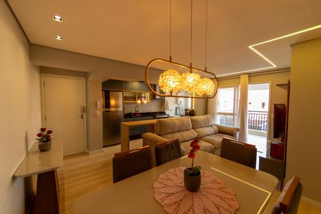 Apartamento à venda com 74m², 3 quartos e 2 vagasSala