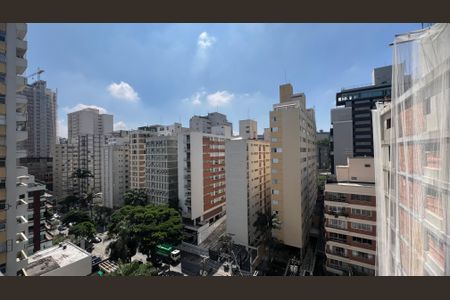 Studio para alugar com 19m², 1 quarto e sem vagaVista da Sacada