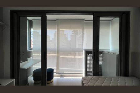 Studio para alugar com 19m², 1 quarto e sem vagaSacada