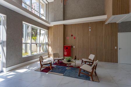 Apartamento para alugar com 55m², 2 quartos e 1 vaga Apartamento para alugar com 55m², 2 quartos e 1 vagaHall social