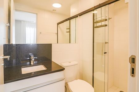 Studio para alugar com 24m², 1 quarto e sem vagaBanheiro