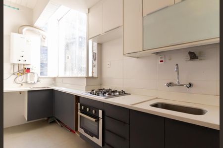Apartamento para alugar com 80m², 3 quartos e sem vagaDetalhe da cozinha