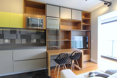 Studio para alugar com 40m², 1 quarto e 1 vagaStudio