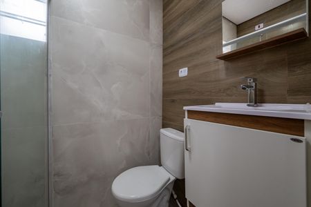Studio para alugar com 35m², 1 quarto e sem vaga Studio para alugar com 35m², 1 quarto e sem vagaBanheiro