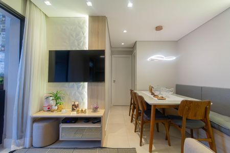 Sala de apartamento para alugar com 2 quartos, 57m² em Vila Gomes Cardim, São Paulo