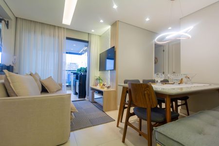 Sala de apartamento para alugar com 2 quartos, 57m² em Vila Gomes Cardim, São Paulo