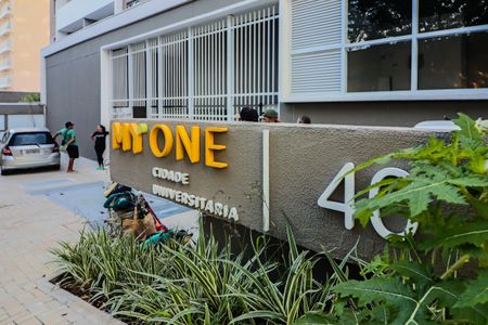 Apartamento para alugar com 24m², 1 quarto e sem vagaFachada