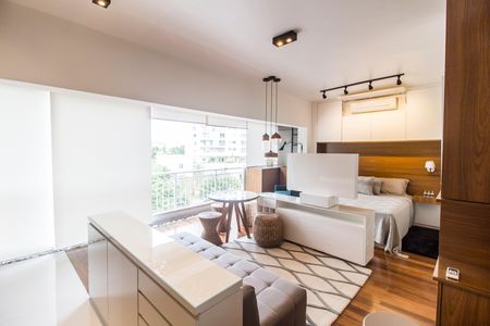 Apartamento à venda com 50m², 1 quarto e 2 vagasSala de TV