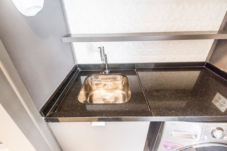 Apartamento à venda com 50m², 1 quarto e 2 vagasDetalhe da area de serviço