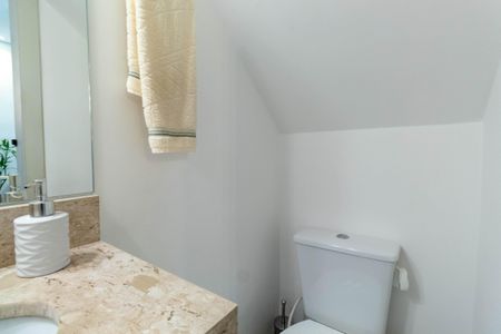 Casa de condomínio à venda com 75m², 2 quartos e 1 vagaLavabo