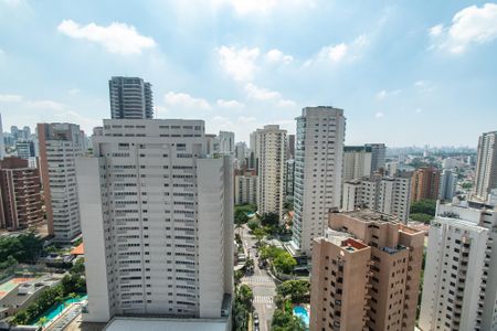 Studio para alugar com 29m², 1 quarto e sem vaga Studio para alugar com 29m², 1 quarto e sem vagaVista da varanda