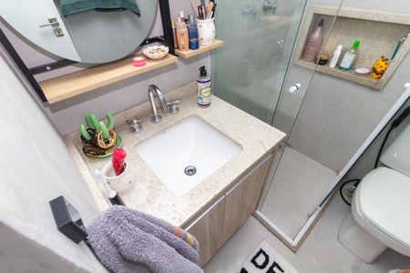 Apartamento à venda com 53m², 2 quartos e 1 vagaBanheiro da Suíte