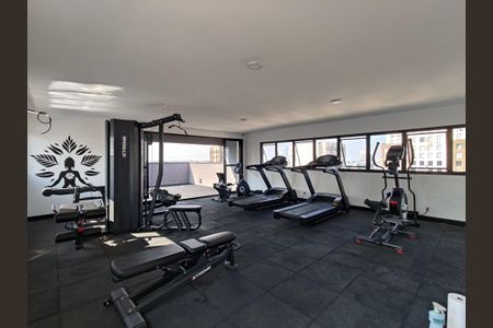 Studio para alugar com 26m², 1 quarto e sem vaga Studio para alugar com 26m², 1 quarto e sem vagaÁrea comum - Academia