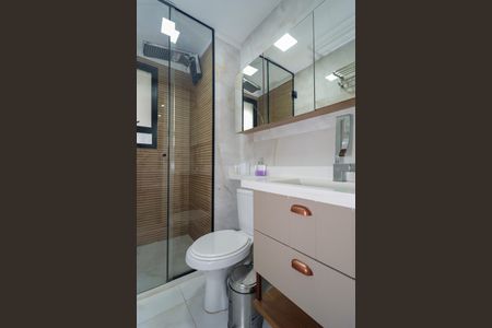 Studio para alugar com 26m², 1 quarto e sem vaga Studio para alugar com 26m², 1 quarto e sem vagaBanheiro