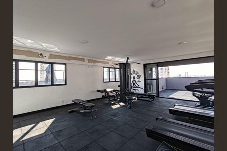 Studio para alugar com 26m², 1 quarto e sem vaga Studio para alugar com 26m², 1 quarto e sem vagaÁrea comum - Academia