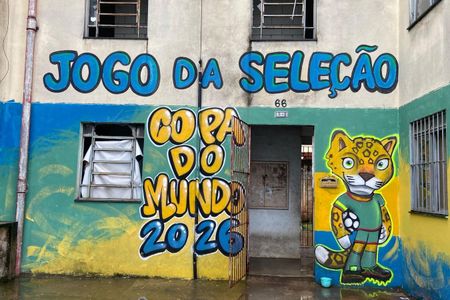 Apartamento para alugar com 50m², 2 quartos e sem vagaEntrada do bloco