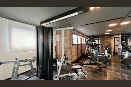 Apartamento para alugar com 66m², 1 quarto e 2 vagas Apartamento para alugar com 66m², 1 quarto e 2 vagasAcademia